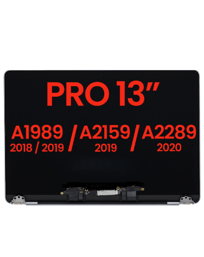 Picture of LCD Assembly (SPACE GRAY) (NO LOGO) (Aftermarket) for MacBook Pro 13 (A1989 / Late 2018 / Early 2019) (A2159 / Mid 2019) (A2289 / Mid 2020)