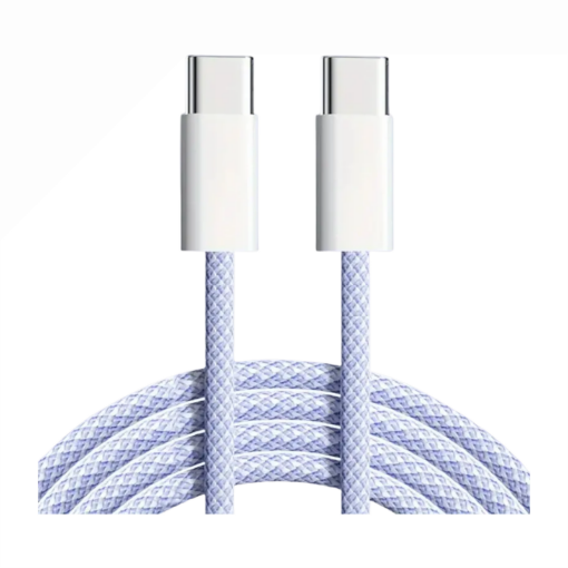 Picture of 60W USB C-C Fast Charging Cable for iPhone 16 / 15 and iPads Series (3 ft) - BLUE