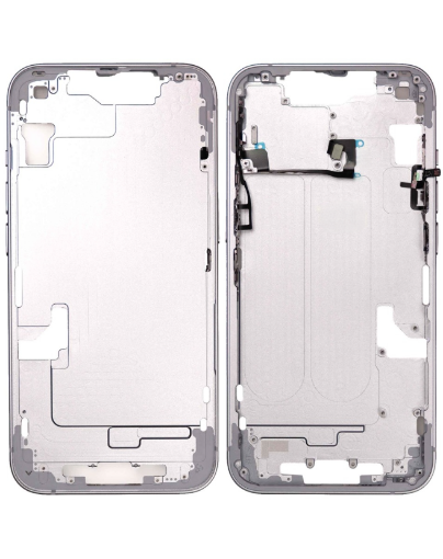 Picture of Middle Frame with Small Parts for iPhone 14 - PURPLE - US Version