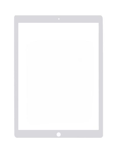 Picture of Digitizer Glass for iPad Pro 12.9 (2nd Gen / 2017) (WHITE) (Aftermarket)