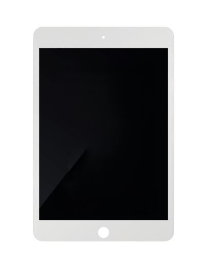 Picture of LCD Assembly for iPad Mini 4 (WHITE) (Sleep / Wake Sensor Flex Pre-Installed) (Premium)