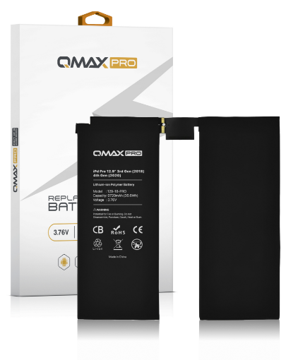 Picture of QMAX Replacement Battery for iPad Pro 12.9 (3rd-4th Gen / 2018/2020)
