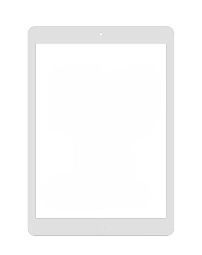 Picture of Quantum+ iPad 5 (2017) Digitizer Assembly (GOLD) (Home Button Pre-Installed)