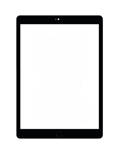Picture of Quantum+ iPad 6 (2018) Digitizer Assembly (BLACK) (Home Button Pre-Installed)