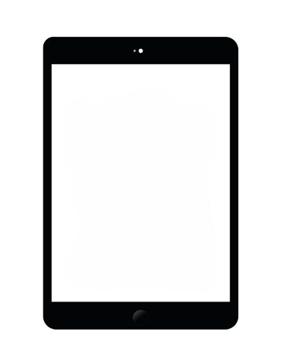Picture of Quantum+ iPad Mini 1 / Mini 2 Digitizer Assembly (BLACK) (Home Button and IC Chip Pre-Installed)