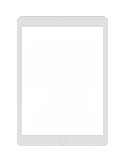Picture of Standard+ iPad 5 (2017) Digitizer Assembly (SILVER) (Home Button Pre-Installed)