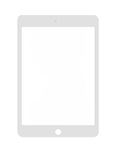 Picture of Standard+ iPad Mini 3 Digitizer Assembly w / IC Chip Connector (WHITE)