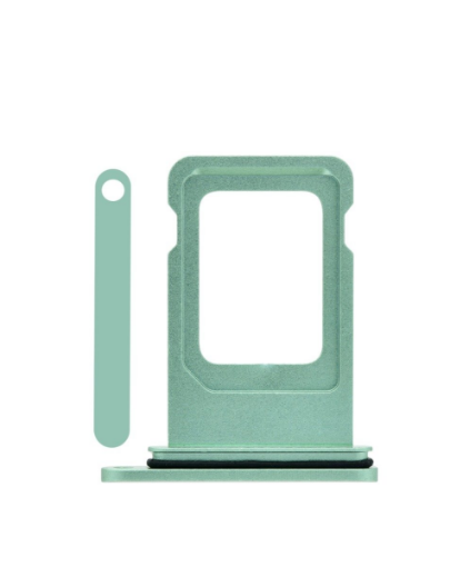 Picture of Single Sim Card Tray for iPhone 11 (GREEN)