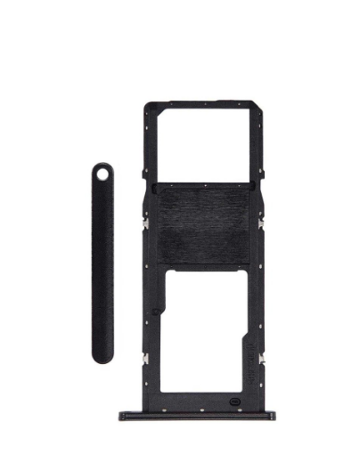 Picture of Single Sim Card Tray for Galaxy A02S (A025 / 2020) / A03 (A035 / 2021) (BLACK)