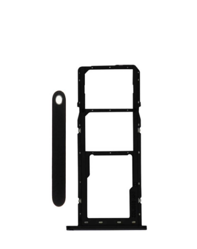 Picture of Single Sim Card Tray for Galaxy A01 (A015 / 2019) (BLACK)