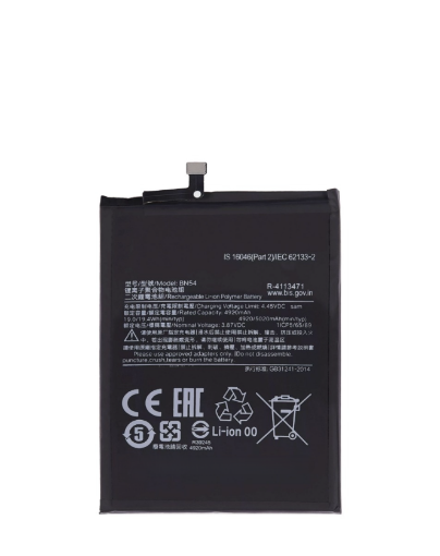 Picture of Replacement Battery for Xiaomi Redmi 9 / Redmi 10X / Mi 10 Lite (BN54)
