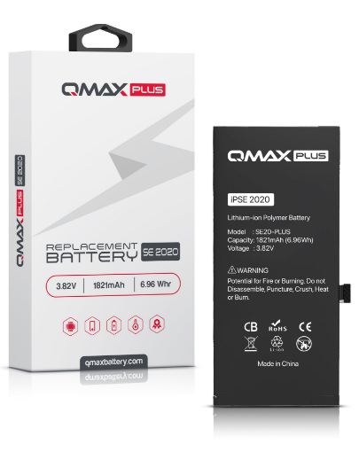 Picture of QMAX Plus Replacement Battery for iPhone SE 2020 (1821 mAH)
