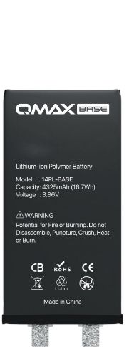 Picture of QMAX Base Replacement Battery for iPhone 14 Plus (Spot Weld Required) (4325 mAH)