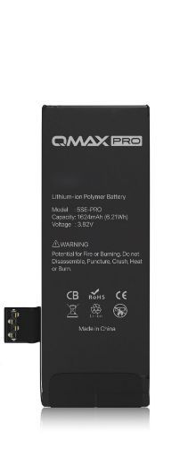 Picture of QMAX Pro Replacement Battery for iPhone 5SE (1624mAh)