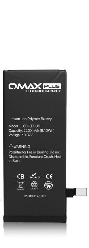 Picture of QMAX Plus Extended Capacity Replacement Battery for iPhone 6 (2200 mAH)