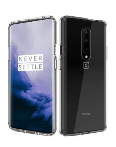 Picture of OnePlus 7 Pro Hybrid Case with Air Cushion Technology - CLEAR (Only Ground Shipping)