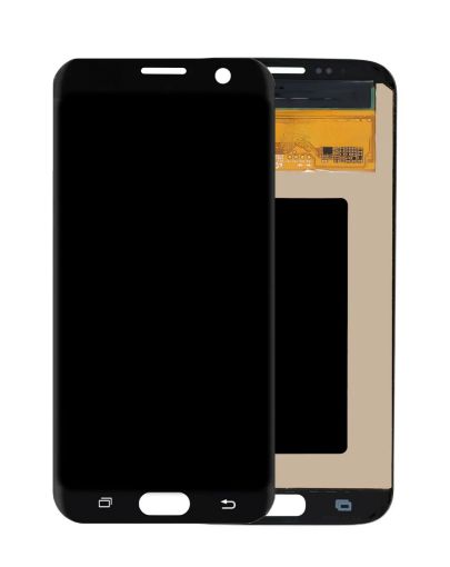 Picture of OLED Assembly without Frame for Galaxy S7 Edge (G935) (BLACK) (Premium)