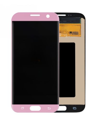 Picture of OLED Assembly without Frame for Galaxy S7 Edge (G935) (ROSE GOLD) (Premium)