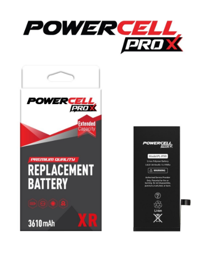Picture of POWERCELL PRO Extended Capacity Replacement Battery for iPhone XR (3610 mAH)