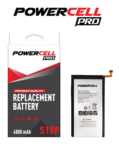 Picture of POWERCELL PRO Replacement Battery for Galaxy S10 Plus