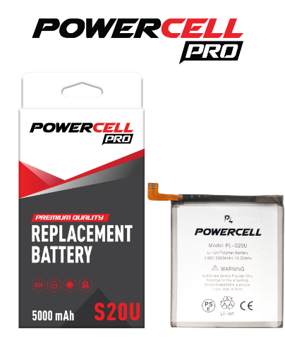 Picture of POWERCELL PRO Replacement Battery for Galaxy S20 Ultra