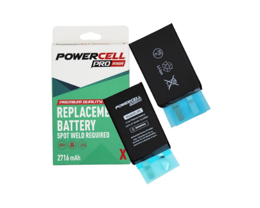 Picture of POWERCELL PRO MSR Replacement Battery for iPhone SE 2022 (Spot Weld Required) (2018 mAH)