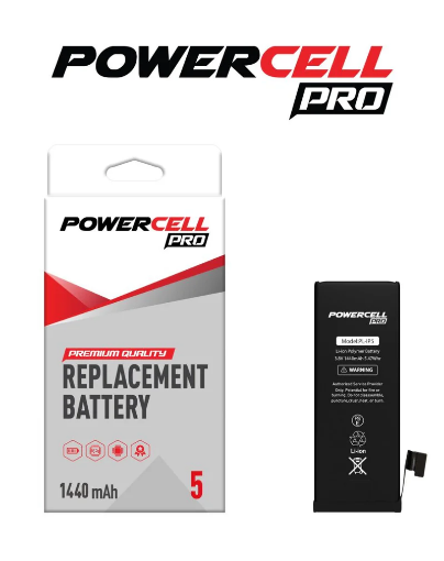 Picture of POWERCELL PRO Replacement Battery for iPhone 5G (1440 mAH)