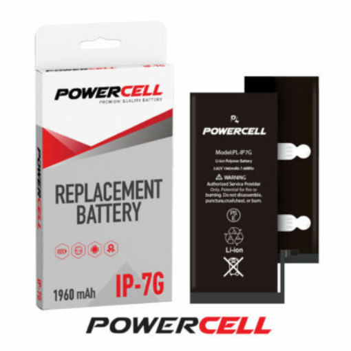 Picture of POWERCELL PRO Replacement Battery for iPhone 7 (1960 mAH)