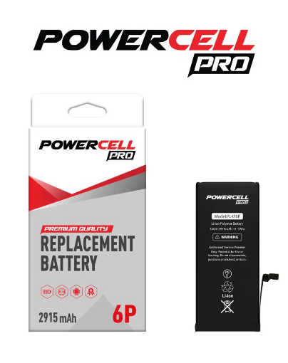 Picture of POWERCELL PRO Replacement Battery for iPhone 6 Plus (2915 mAH)
