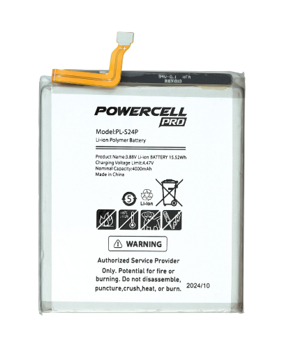 Picture of POWERCELL PRO Battery Replacement for Galaxy S24 Plus (4000 mAh)