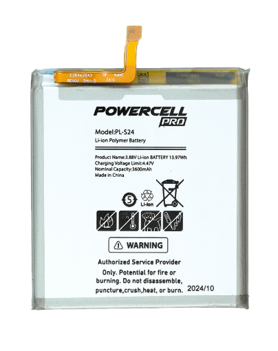 Picture of POWERCELL PRO Battery Replacement for Galaxy S24 (3600 mAh)