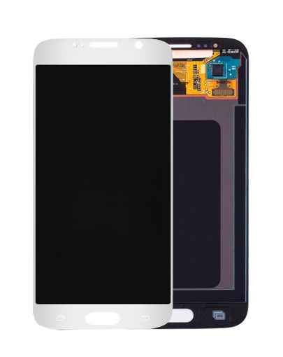Picture of OLED Assembly without Frame for Galaxy S6 (G920) (WHITE) (Premium)