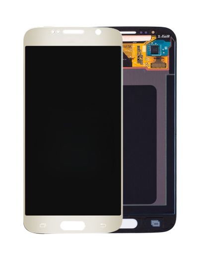 Picture of OLED Assembly without Frame for Galaxy S6 (G920) (GOLD) (Premium)