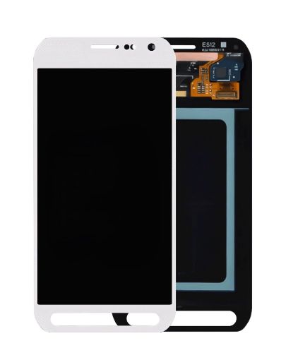 Picture of OLED Assembly without Frame for Galaxy S6 Active (G890) (WHITE) (Premium)
