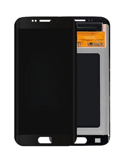 Picture of OLED Assembly without Frame for Galaxy S6 Edge (G925) (BLACK) (Premium)