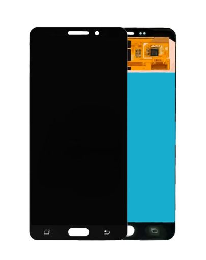 Picture of OLED Assembly without Frame for Galaxy A7 (A710 / 2016) (BLACK) (Premium)