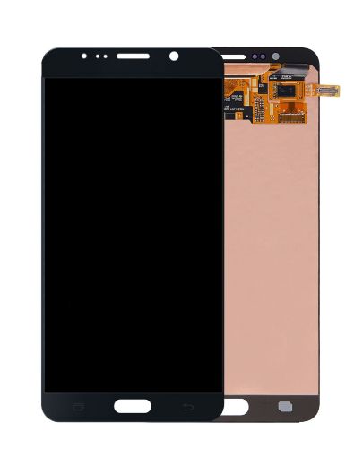 Picture of OLED Assembly without Frame for Galaxy Note 5 N920 (BLACK SAPPHIRE) (Service Pack)