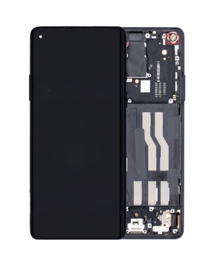 Picture of OLED Assembly with Frame for OnePlus 8 5G (ONYX BLACK) (Premium)