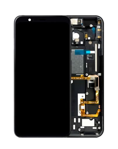 Picture of OLED Assembly with Frame for Google Pixel 4 (GRAY) (Premium)