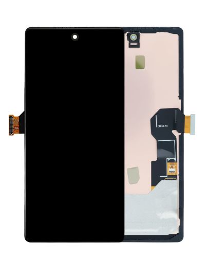 Picture of OLED Assembly with Frame for Google Pixel 6A (Without Fingerprint Sensor) (Aftermarket OLED)