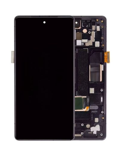 Picture of OLED Assembly with Frame for Google Pixel 7A (CHARCOAL) (Premium)