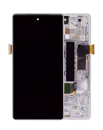 Picture of OLED Assembly with Frame for Google Pixel 7A (SNOW) (Premium)