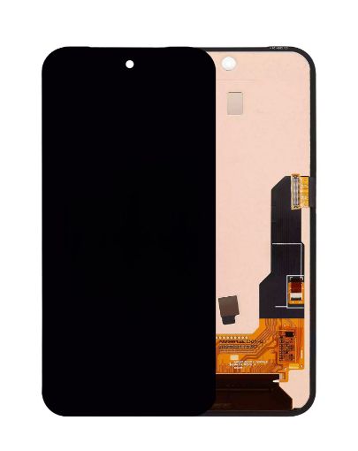 Picture of OLED Assembly with Frame for Google Pixel 8A (Without Fingerprint Sensor) (Premium)