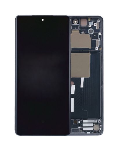 Picture of OLED Assembly with Frame for Motorola Edge 30 Fusion (2022) (COSMIC GRAY)