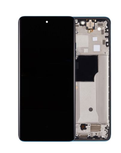 Picture of OLED Assembly with Frame for Motorola Moto Edge 40 Neo (XT2307-1 / 2023) (SOOTHING SEA) (Premium)