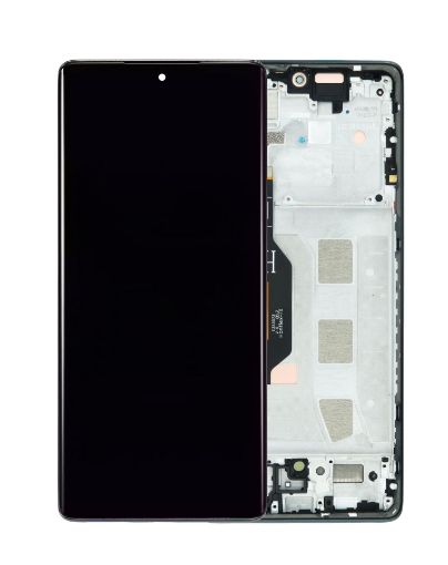 Picture of OLED Assembly with Frame for Motorola Moto G85 (XT2427-3 / 2024) (URBAN GREY) (Premium)