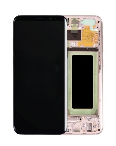 Picture of OLED Assembly with Frame for Galaxy S8 Plus G955 (MAPLE GOLD) (Service Pack)