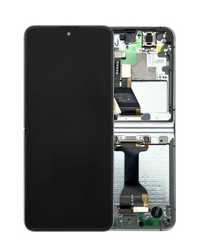 Picture of OLED Assembly with Frame for Galaxy Z Flip 5 F731 (LAVENDER) (US and International) (Service Pack)