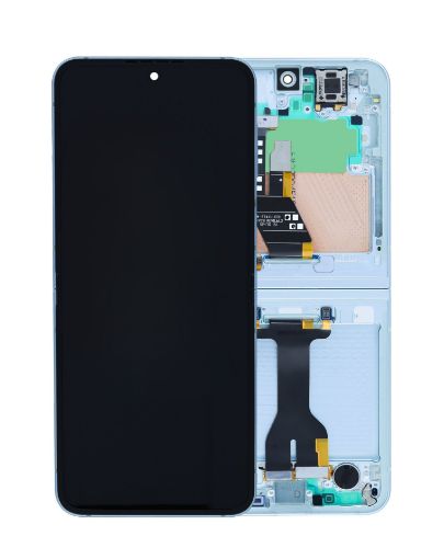 Picture of OLED Assembly with Frame for Galaxy Z Flip 6 F741 (BLUE) (US & International) (Service Pack)
