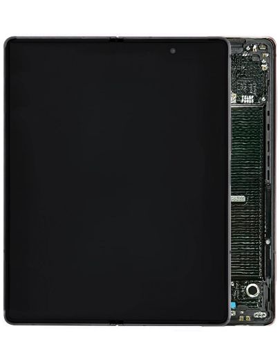 Picture of OLED Assembly with Frame for Galaxy Z Fold 2 F916 (MYSTIC BLACK) (International) (Service Pack)
